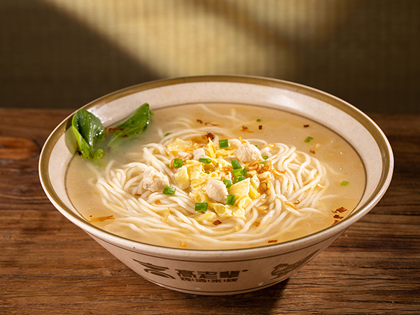 鸡汤葱花面